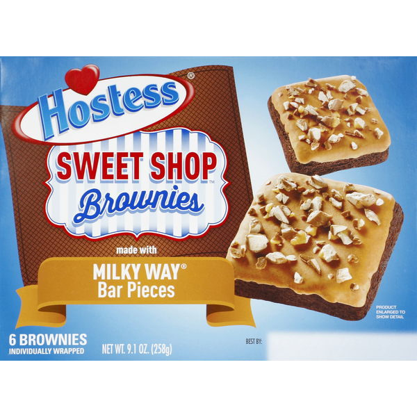 Cookies & Cakes Hostess Brownies, Milk Way hero