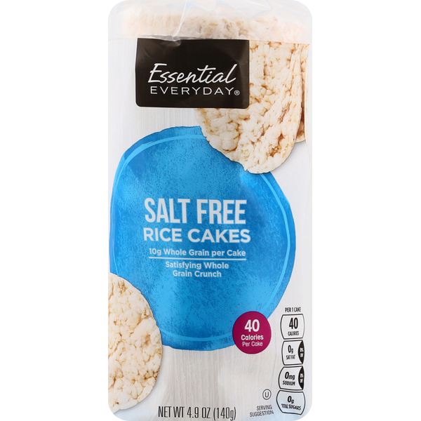 Chips & Pretzels Essential Everyday Rice Cakes, Salt Free hero