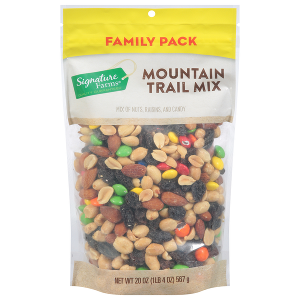 Trail Mix & Snack Mix Signature Farms Mountain Trail Mix, Family Pack hero