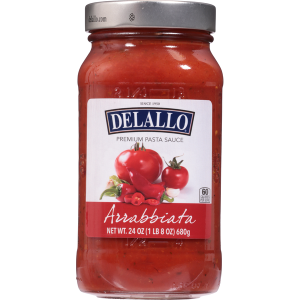 Pasta Sauce DeLallo Pasta Sauce, Arrabbiata, Premium hero