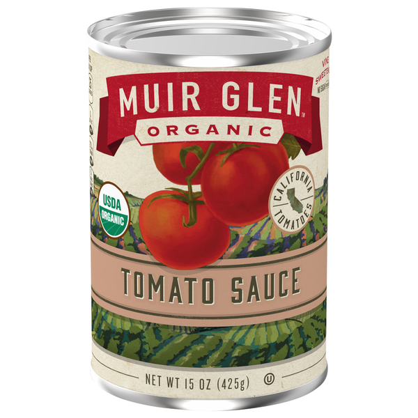 Canned & Jarred Vegetables Muir Glen Tomato Sauce hero