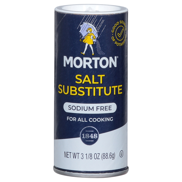 Spices & Seasonings Morton Salt Substitute, Sodium Free hero