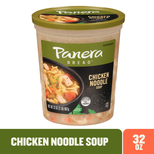 Prepared Soups & Salads Panera Bread Chicken Noodle Soup Cup hero