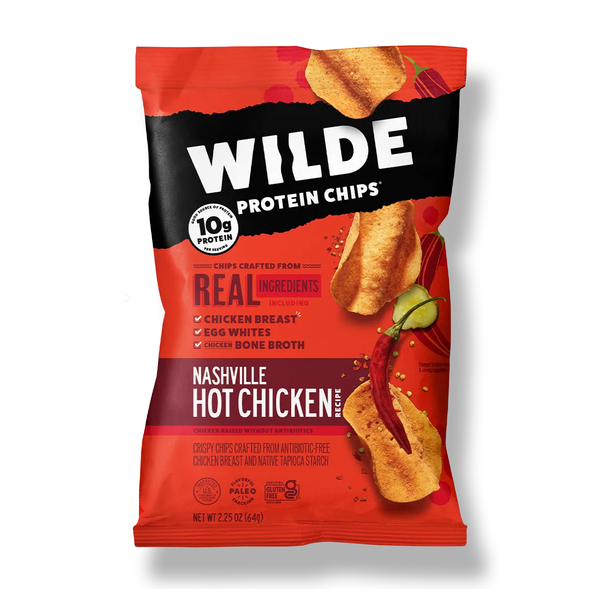 Chips & Pretzels Wilde Chips Protein Chips, Nashville Hot Chicken, Low-Carb, Gluten Free hero