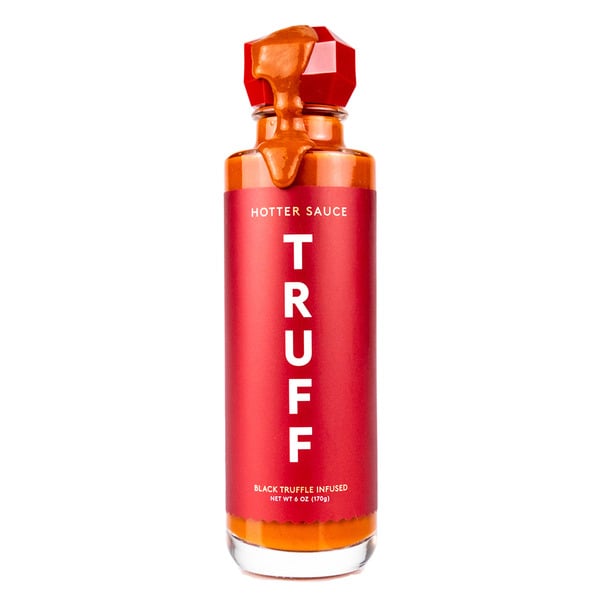 Juice & Nectars TRUFF Hotter Sauce, Black Truffle Infused Gourmet Hot Sauce hero