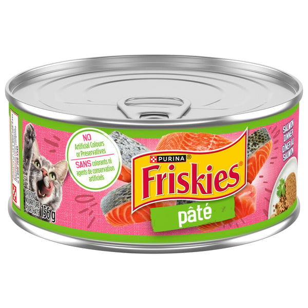 Cat Food & Care Purina Friskies Pâté Salmon Dinner hero