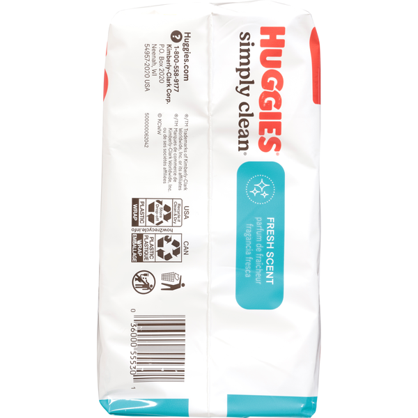 Huggies simply shops clean fresh & clean