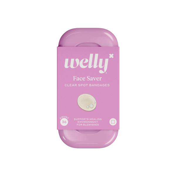 Welly Health Face Saver - Hydrocolloid Bandages - Small Spot Shape hero