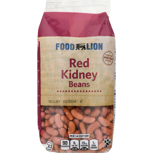 Canned Meals & Beans Food Lion Kidney Beans, Red hero