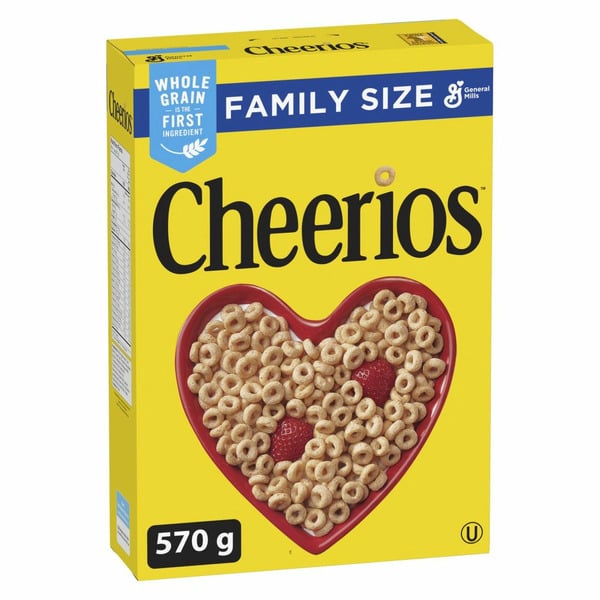 Breakfast & Cereal Cheerios Original Breakfast Cereal, Family Size, Whole Grains hero