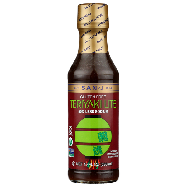 Marinades & Meat Preparation San-J Sauce Teriyaki Lite hero