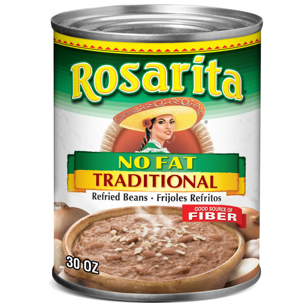 Canned Meals & Beans Rosarita No Fat Traditional Refried Beans hero