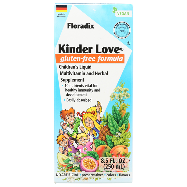 Floradix Kinder Love Children's Multivitamin Liquid Extra hero