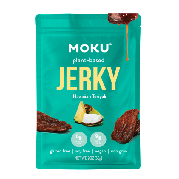 Popcorn & Jerky Moku Mushroom Jerky, Hawaiian Teriyaki hero