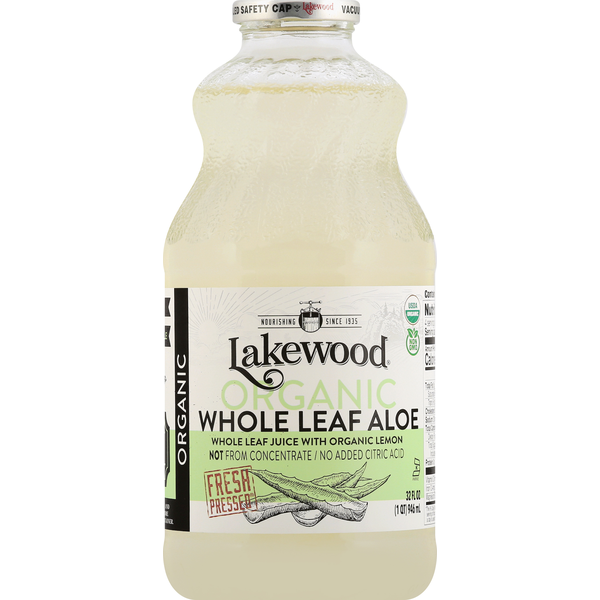 Juice & Nectars Lakewood Juice, Organic, Whole Leaf Aloe hero