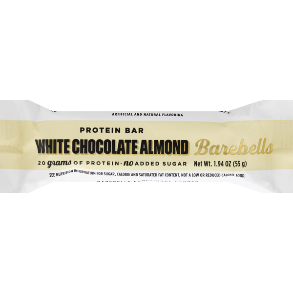 Protein & Meal Replacements Barebells Protein Bar, White Chocolate Almond hero