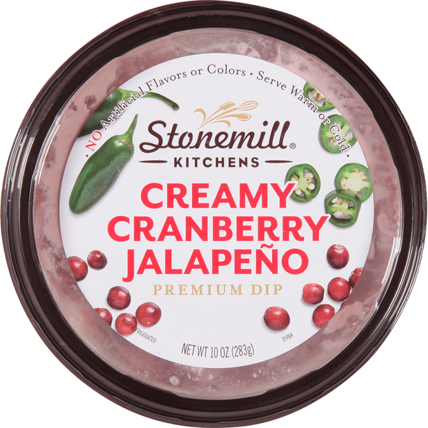 Preserved Dips & Spreads Stonemill Premium Dip, Creamy Cranberry Jalapeno hero