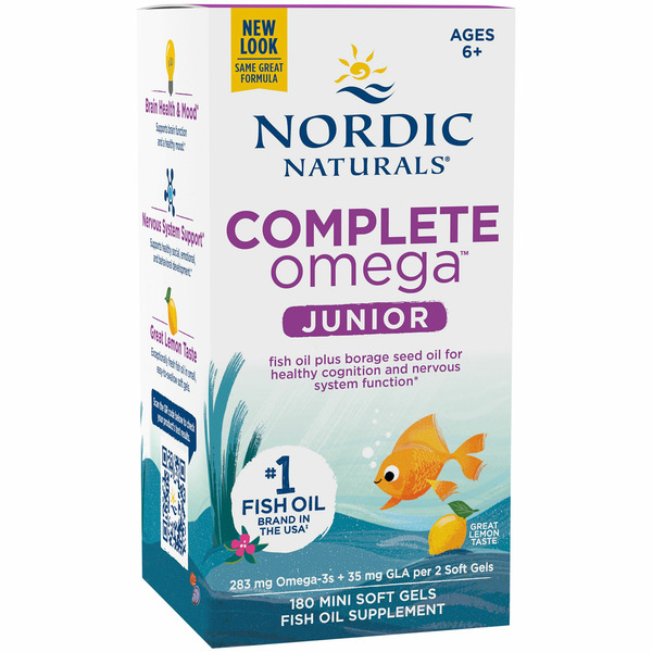 Fish Oil & Omegas Nordic Naturals Omega3 + Soft Gel Lemon hero