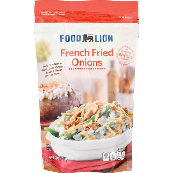 Canned & Jarred Vegetables Food Lion French Fried Onions hero