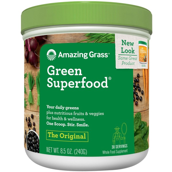 Other Superfoods & Green Foods Amazing Grass Greens Blend, Superfood, Original, 30 Servings hero