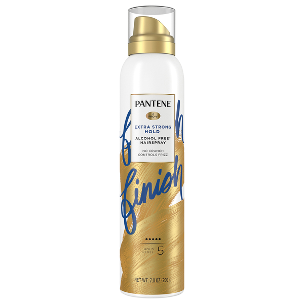 Hair Care Pantene Hairspray, Alcohol Free, Extra Strong Hold hero