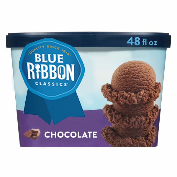 Ice Cream & Ice Blue Ribbon Classics Chocolate Frozen Dessert hero