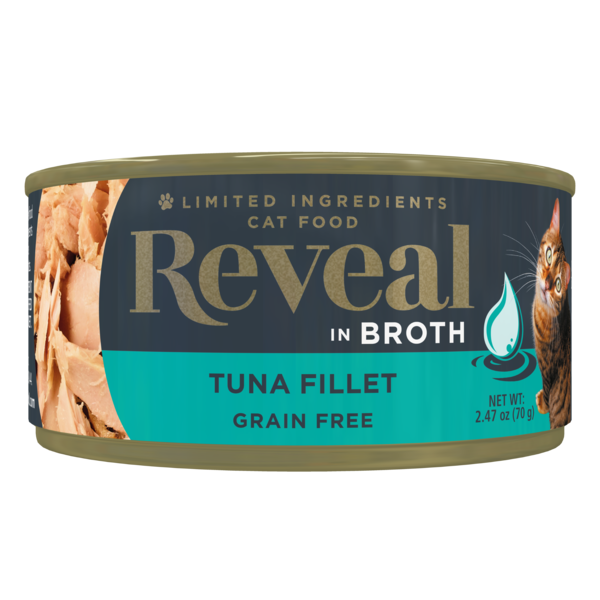 Cat Food & Care Reveal Natural Wet Cat Food, Tuna Fillet in Broth hero