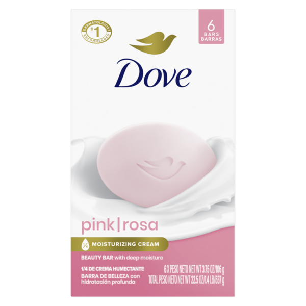 Body Lotions & Soap Dove Gentle Skin Cleanser Pink hero