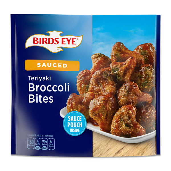 Prepared Meals Birds Eye Sauced Teriyaki Broccoli Florets, Frozen Vegetable hero