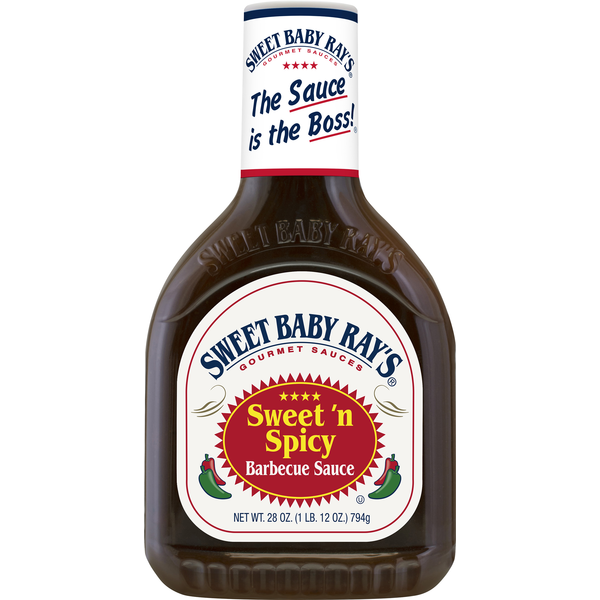 Marinades & Meat Preparation Sweet Baby Ray's Barbecue Sauce, Sweet'n Spicy hero