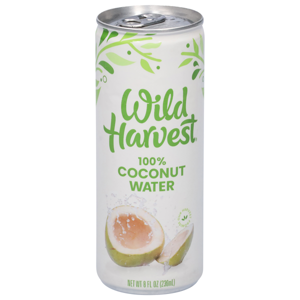 Juice & Nectars Wild Harvest 100% Coconut Water hero