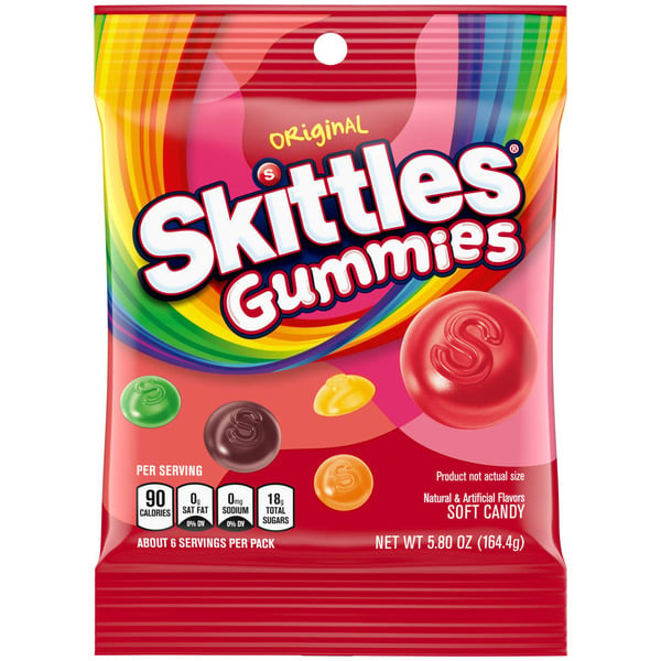 Candy, Chocolate & Gum Skittles Original Gummy Candy hero