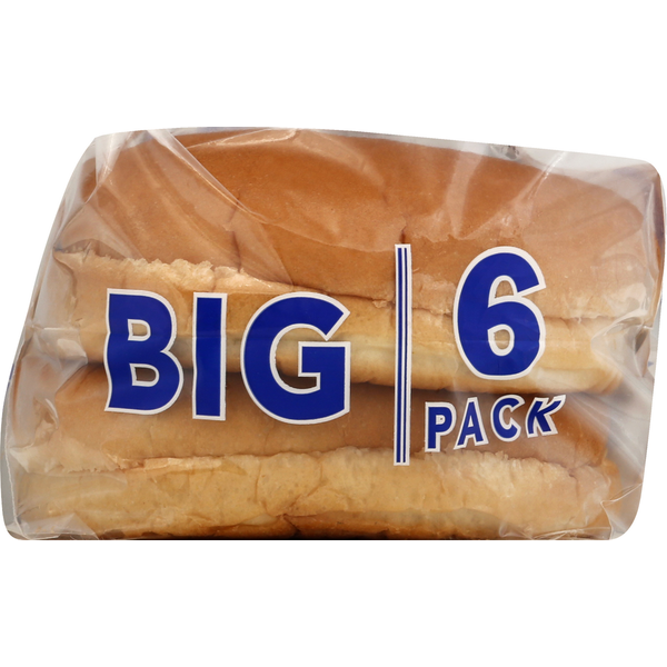 Buns & Rolls Lewis Bake Shop Buns, Special Recipe, Big, 6 Pack hero