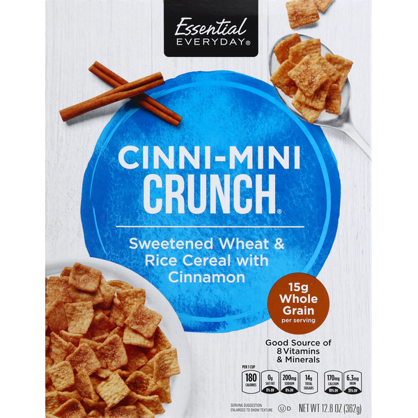 Cereal Essential Everyday Cereal, Cinni-Mini Crunch hero