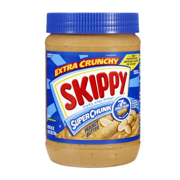 Spreads SKIPPY Super Chunk Peanut Butter hero