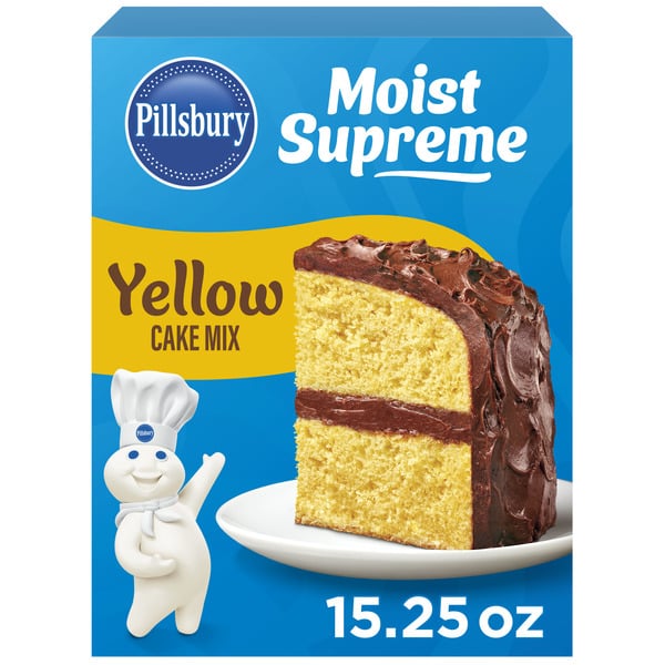 Pillsbury Moist Supreme Yellow Cake Mix hero