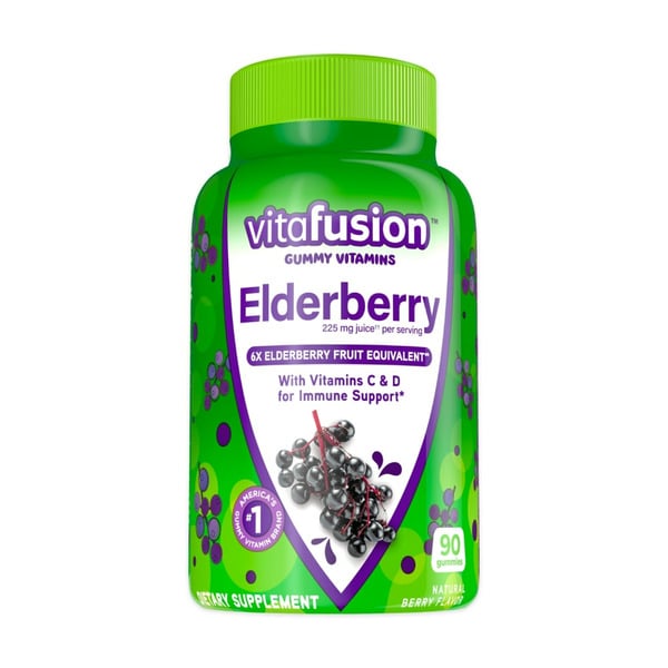 Vitamins & Supplements vitafusion Elderberry Gummy Vitamins hero