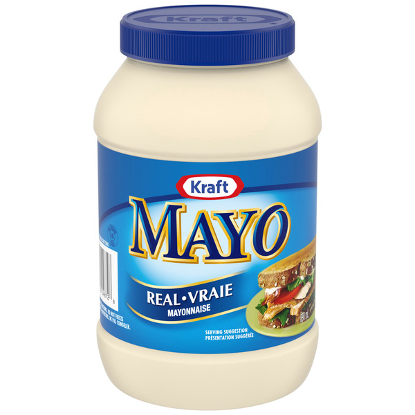 Condiments Kraft Mayo Real Mayonnaise hero