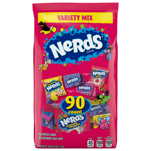 Candy & Chocolate NERDS Candy, Variety Mix hero