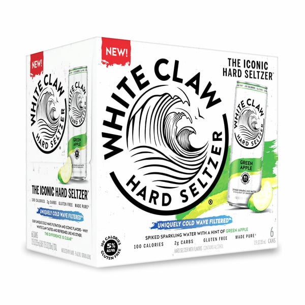 White Claw Hard Seltzer Green Apple hero