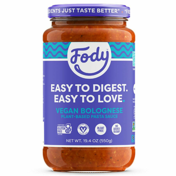 Fody Bolognese,  Vegan, Gluten Free, and Gut Friendly hero