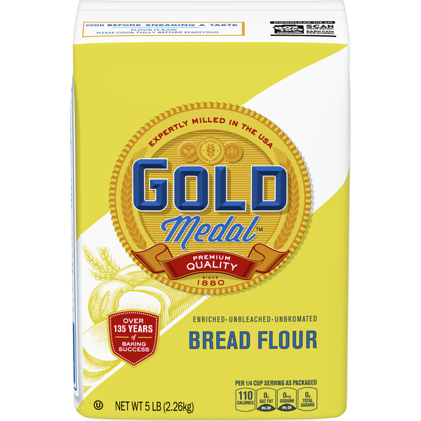 Baking Ingredients Gold Medal Bread Flour hero