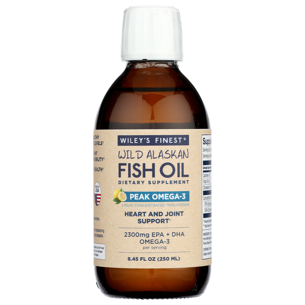 Vitamins & Supplements Wiley's Finest Peak Omega-3 Liquid hero