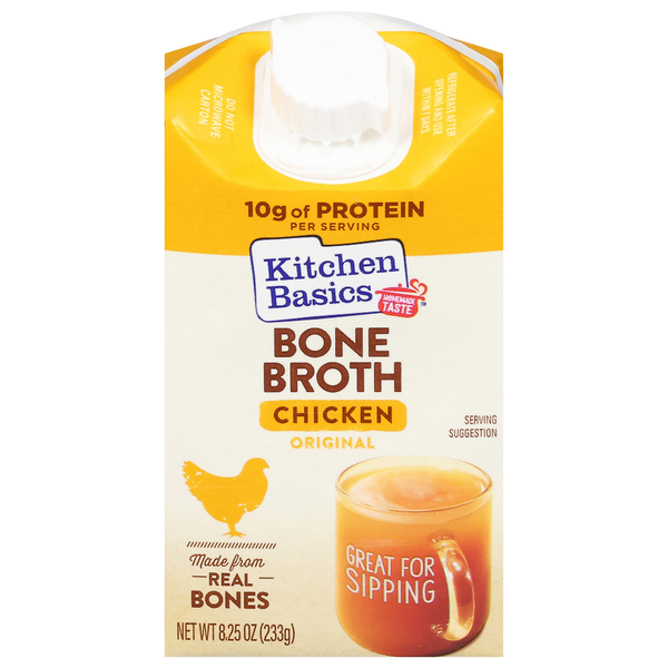 Kitchen Basics Bone Broth, Chicken, Original hero