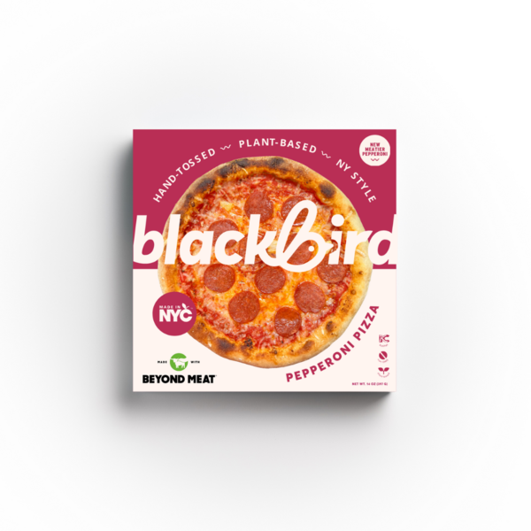 Frozen Pizza Blackbird Foods Pepperoni Pizza hero