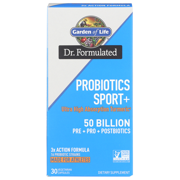 Probiotics & Digestion Garden of Life Dr. Formulated Probiotics Sport 50B hero