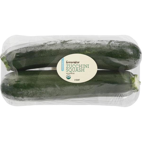 Fresh Vegetables GreenWise Zucchini Squash, Organic hero