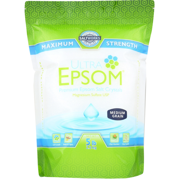 First Aid SaltWorks Ultra Epsom Salt hero