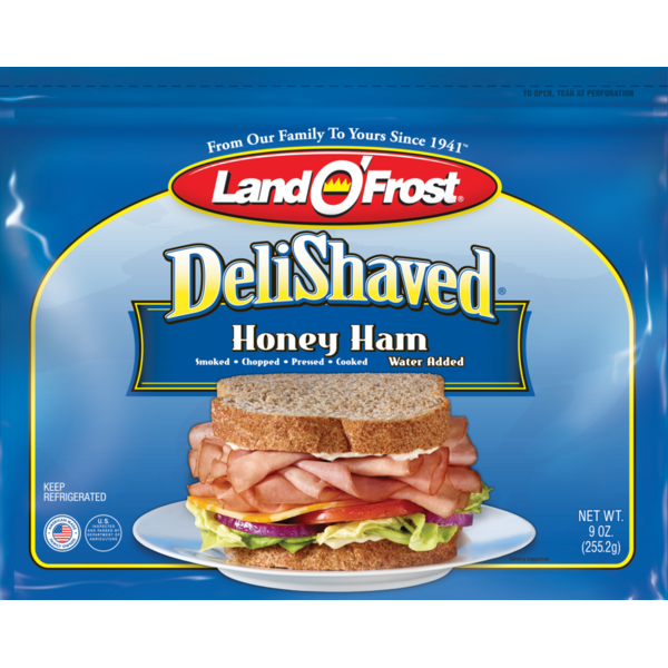 Packaged Lunch Meat Land O’Frost A lightly sweet ham that everyone in your family will love! hero