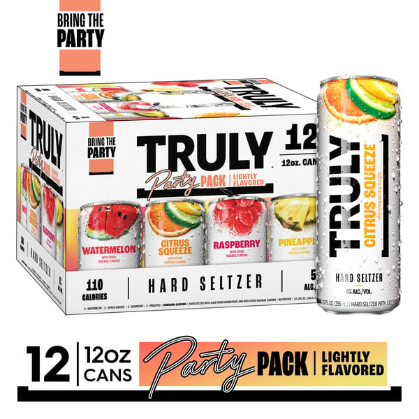 Beers & Coolers Truly Hard Seltzer Party Pack Variety hero